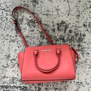 Michael Kors leather Selma Medium Satchel